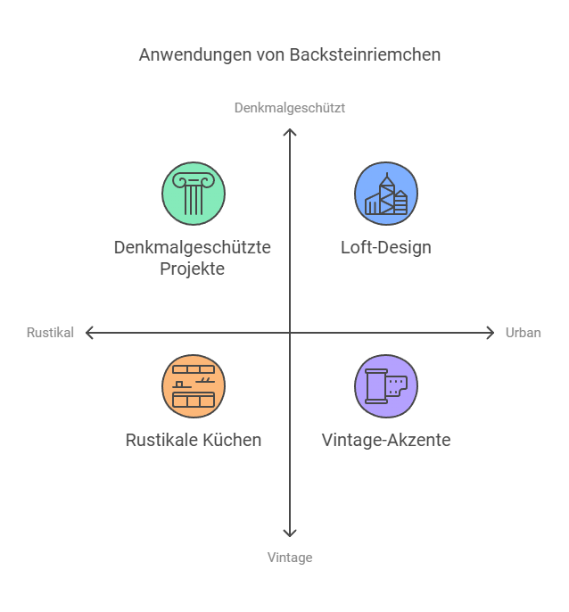 Backsteinen wandverblender