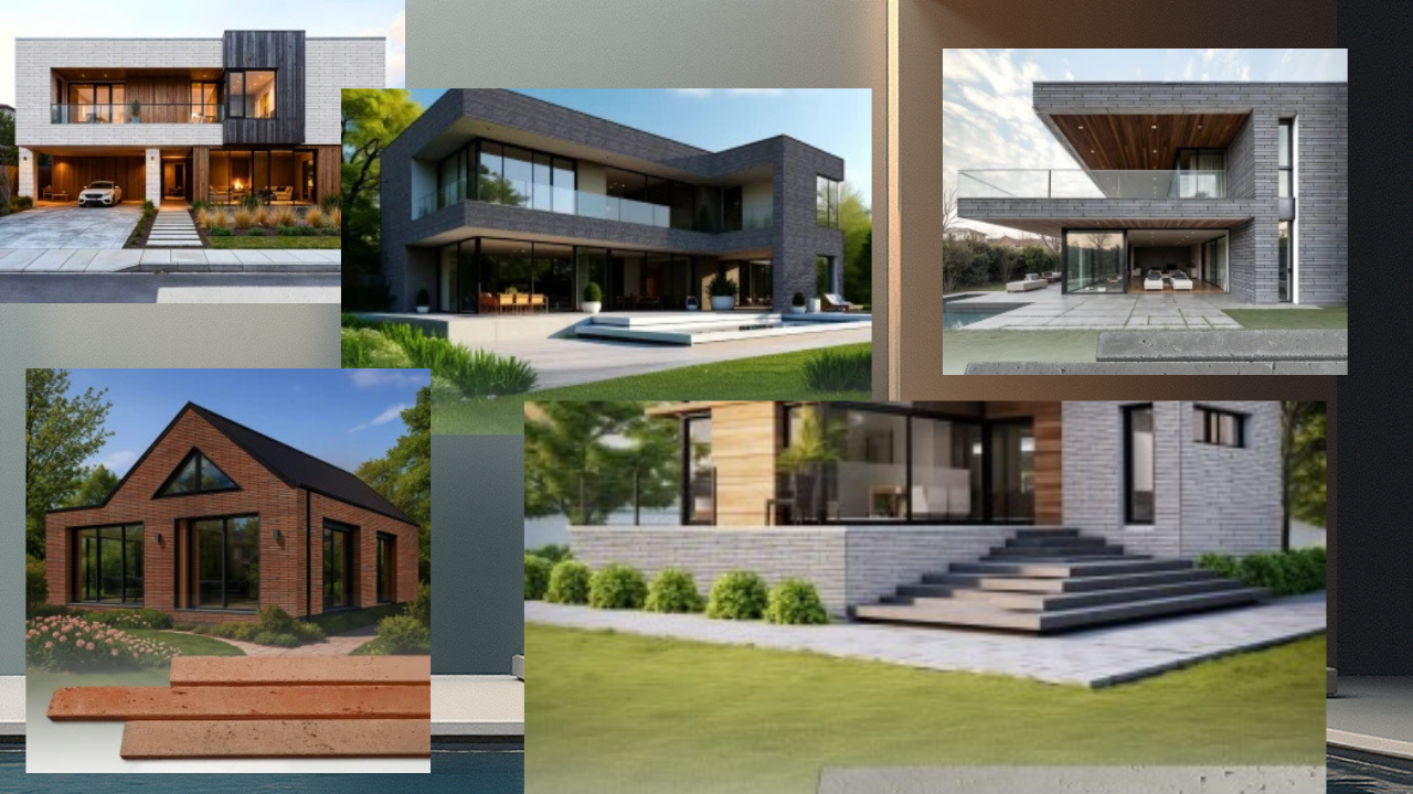 Klinker aus Beton für moderne Fassaden